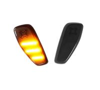 Indicatori Direzione Ripetitore Avvertimento Riflessione Anteriore LED Luci Posizione Laterali Parafango Indicatore Direzione Lampada LED Per Jeep Per Renegade BU 14-2021 Direzione Dinamico(Smoked Len