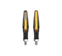 Indicatori Direzione Universali Motociclette Lampeggiante Color Ambra Relè Incorporato Acqua Corrente Lampada Indicatori Direzione Luci Lampeggianti Motociclette Accessori Indicatori motocicli(2 PCS)