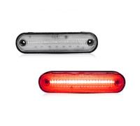 Indicatori Laterali Dinamici lampada Per Mazda Per Miata 1990-1997 | Indicatori di direzione laterali anteriori / posteriori ambra / rossi / bianchi indicatori di direzione