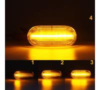 Indicatori Laterali LED Dinamici Chiari Per Seat Alhambra 2001-2010