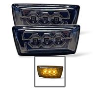 Indicatori Laterali LED Fumè Nero Per Vauxhall Corsa D 2006-2014