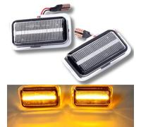 Indicatori Laterali Set LED Dynamic Per Audi Cabriolet Trasparente Coppia 91-00