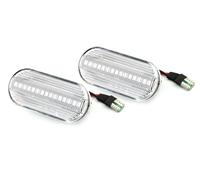 Indicatori Laterali Set LED Dynamic Trasparente Per VW Golf MK4 Sw 99-06 Upgrade