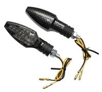 Indicatori LED Neri In Carbonio Ducati Monster 796 797 Plug&Play Fumè