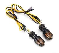 Indicatori LED per moto per mini Amber Impermeabili IP68 Indicatori | IP68 waterproof, high brightness amber light, per durable plastic housing, 12V fit, per mini design
