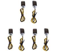 Indicatori LED Piccoli Minuscoli Universali A LED Neri da 6 Pezzi Indicato3555