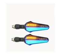 Indicatori Luminosi Kit 2/4 Pezzi Indicatori Di Direzione Per Moto Striscia Scorrevole Lampada Freno Lampeggiante Indicatore Per