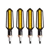 Indicatori Luminosi Kit 2/4PCS 24 Indicatori Direzione Fanale Posteriore Motocicletta Acqua Corrente Lampeggiante Lampeggiante Freno/Luce Di Marcia DRL Lampada Lampeggiante
