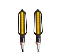 Indicatori Luminosi Kit 2/4PCS 24 Indicatori Direzione Fanale Posteriore Motocicletta Acqua Corrente Lampeggiante Lampeggiante Freno/Luce Di Marcia DRL Lampada Lampeggiante