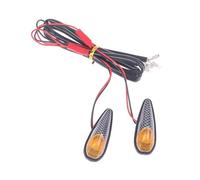 Indicatori Luminosi Kit 2 Pezzi Indicatore Di Direzione Per Moto DRL Luci Di Marcia Diurna Indicatore Per ATV Scooter Lampeggianti Indicatori Di Direzione