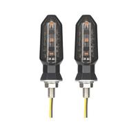 Indicatori Luminosi Kit 2 Pezzi Luce Di Svolta 12V Lampada Indicatore Moto Alta Luminosità Lampada Di Segnalazione Lampeggiante Per Accessori Moto