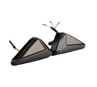 Indicatori Luminosi Kit 2 Pezzi Motocicletta A Filo Montaggio Triangolo Indicatore Di Direzione Luce A Forma Di L Indicatore Di Direzione DRL Lampeggiante Luci Lampeggianti