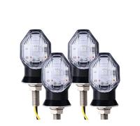 Indicatori Luminosi Kit 2 Pz/4 Pz 8 Mm Luce Lampeggiante Freno Indicatori Di Direzione Luce Lampeggiante Ambra Indicatore Moto Per