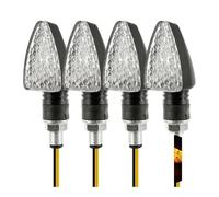 Indicatori Luminosi Kit 4 pezzi indicatori di direzione per moto indicatori di direzione universali per moto 12V indicatori di direzione accessori