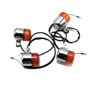 Indicatori Luminosi Kit 4 Pezzi Indicatori Di Direzione Per Motocicletta 12V Ambra Lampeggiante Indicatore Accessori Per Motociclette Per MONKEY CHALY Z50 DAX CF50 CF70