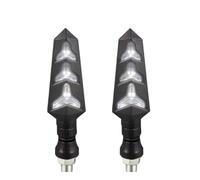 Indicatori Luminosi Kit Indicatori di direzione per motociclette 2023 Luce lampeggiante 12V Indicatore lampeggiante per acqua corrente Luci lampeggianti per moto pieghevoli
