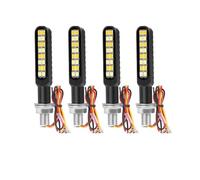 Indicatori Luminosi Kit Luce Di Direzione Per Motocicletta Luce Di Stop Rossa DRL Indicatore Lampeggiante Luci Posteriori Indicatore Di Direzione In Funzione