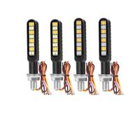 Indicatori Luminosi Kit Luce Di Direzione Per Motocicletta Luce Di Stop Rossa DRL Indicatore Lampeggiante Luci Posteriori Indicatore Di Direzione In Funzione