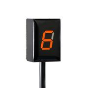 Indicatori marcia Per CMX500 2017 Per VFR800X Per VT400 2009-2014 Per VT750C 2007-2017 Moto 1-6 Per Indicatore Di Marcia E Velocità Misuratore Digitale Accessori(Orange)