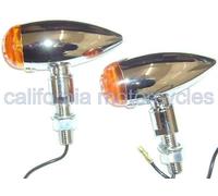 Indicatori Mini Bullet Cromati Omologati