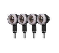 Indicatori Moto 2/4PCS Indicatori LED per Motociclette Luce Coda Indicatore Direzione DRL Indicatori di Direzione del Motore Lampada A 4 Fili per Bobber per Chopper