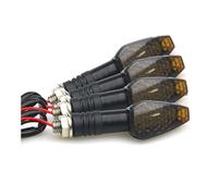 Indicatori Moto 4 Pz/Set Indicatori Direzione A LED Universali per Motociclette Indicatori Lunghi E Corti Indicatori Direzione Indicatori Lampeggianti Accessori