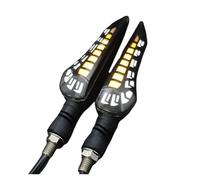 Indicatori Motociclette Indicatore Di Direzione Per Moto 12V Indicatore Di Flusso Indicatore Di Direzione Per Moto Indicatore Di Direzione Anteriore O Indicatore Di Direzione Posteriore(White)