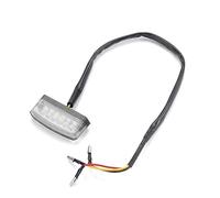Indicatori Motociclette Luce Targa PerMoto, Luce Di Svolta Anteriore O Luce Di Svolta Posteriore Per Moto, Luce Di Segnalazione Per Moto Da 12 V(Smoke License Light)