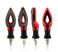 Indicatori per Moto Accessori Per La Modifica Della Motocicletta Luce Di Direzione A LED Cava A Forma Di Pesca Indicatore Di Direzione Per BM&W F800r GS 1250 F900xr F900r
