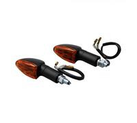 Indicatori Per Moto Bike It Con Stelo Lungo E Lente Ambra