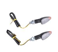 Indicatori Segnale Luce Per 2PCS Indicatore Di Direzione Per Motocicletta Motocross Corto Lampeggiante Luci Laterali Moto
