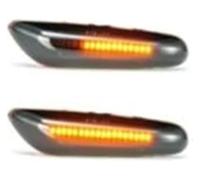 Indicatori Specchietto Retrovisore Per BMW Serie 1 3 5 E81 E87 E90 E92 E60 E61 X3 2 Pezzi LED Luce Segnalazione Fenr