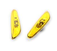 indicatori specchio laterale 2Pcs Per BMW E46 Serie 3 4DR Sedan Wagon 2002 2003 2004 2005 Indicatore Laterale Auto Direzione Lampada Luce Giallo Borsette Copertura Freccia Indicatore