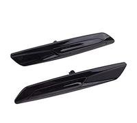 indicatori specchio laterale Indicatore Di Direzione A LED Dinamico Laterale Luce Parafango Adatto Per BMW Serie 5 E39 E60 E61 Freccia Indicatore(Nero)