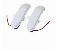 indicatori specchio laterale Per Benz Classe C W203 S203 CL203 2001-2007 LED Indicatore Direzione Specchietto Laterale Luce 2 Pezzi Lampeggiante Acqua Dinamica Lampeggiante(Dynamic Milky White)