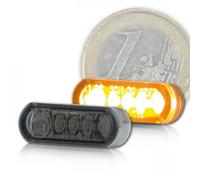 Indicatori Universali LED Per Moto Tinti Con Custodia - Coppia