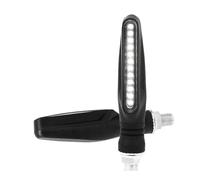 Indicatori universali Una coppia di accessori universali per moto Turn per la luce di segnalazione 12V IP68 Indicatore lampeggiante Lampeggiatore Luci posteriori(4)