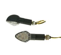 Indicatori Vicma set M10 LED Black Diamond Crystal Clear Kallio per scooter