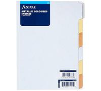 Indice metallico A5 con 6 linguette vuote
