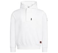 Indicode INTanin - Felpa da uomo con cappuccio e mezza zip | Felpa da uomo moderna con mezza cerniera, pullover sportivo con cappuccio, felpa per il tempo libero