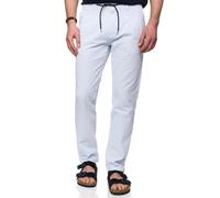 Indicode INWebb Pantaloni Seersucker da uomo in cotone | Pantaloni da uomo per il tempo libero da uomo