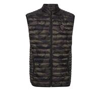 INDICODE JEANS Gilet 'Davide' navy / cachi / bacca Uomo INDICODE JEANS L navy / cachi / bacca