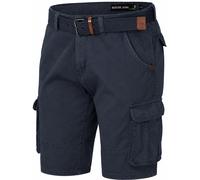 INDICODE Pantaloni cargo navy Uomo - Abbigliamento - Pantaloni - Pantaloni corti e bermuda - Pantaloncini cargo INDICODE 40