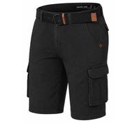 INDICODE Pantaloni cargo nero Uomo - Abbigliamento - Pantaloni - Pantaloni corti e bermuda - Pantaloncini cargo INDICODE 46