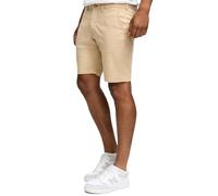 Indicode Pantaloni corti da uomo - Laulax - Pantaloncini chino da uomo in cotone - Pantaloni estivi per il tempo libero con tasche - look sportivo ed elegante - vestibilità regolare - Materiale comodo