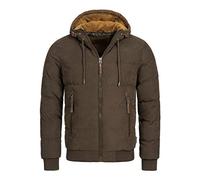 Indicode Uomini Adeline Winter Jacket | Giacca invernale con cappuccio Demitasse mix M
