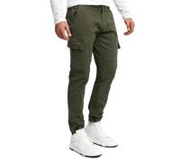 Indicode Uomini August Cargo Pants | Pantaloni Cargo in Cotone con 6 Tasche Army 3XL