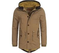Indicode Uomini Barge Winter Jacket | Giacca invernale con cappuccio e fodera in peluche Cub S