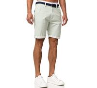 Indicode Uomini Bourchier Chino Shorts | Bermuda Pantaloncini Chino Inclusa Cintura Surf Spray M