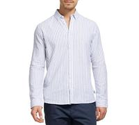 Indicode Uomini Brayden Shirt | Camicia a Righe con Collo Button-Down